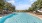 a pool with a blue sky